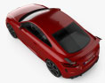 Audi TT RS coupé 2022 Modello 3D vista dall'alto