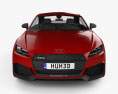 Audi TT RS クーペ 2022 3Dモデル front view