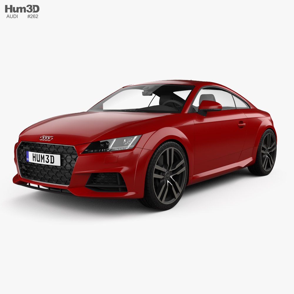 Audi TT coupe 2022 3D model