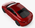 Audi TT cupé 2022 Modelo 3D vista superior