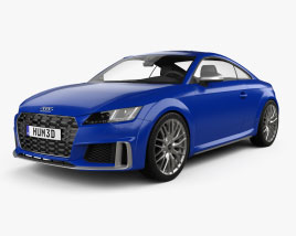 Audi TT S coupe 2022 3D model