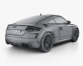 Audi TT S クーペ 2022 3Dモデル