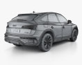 Audi Q5 Sportback S-line 2022 3d model