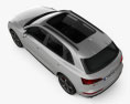 Audi SQ5 2023 3D 모델  top view