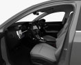 Audi A3 sedan with HQ interior 2023 3d model seats