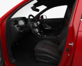 Audi Q3 RS com interior 2022 Modelo 3d assentos
