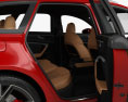 Audi RS6 avant з детальним інтер'єром та двигуном 2022 3D модель