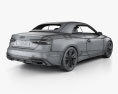 Audi A5 cabriolet with HQ interior 2019 3d model