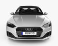 Audi A5 cabriolet with HQ interior 2019 3d model front view