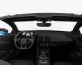 Audi R8 V10 US-spec spyder з детальним інтер'єром 2022 3D модель dashboard