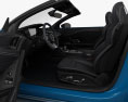 Audi R8 V10 US-spec spyder з детальним інтер'єром 2022 3D модель seats