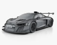 Audi R8 LMS GT2 2024 3d model wire render