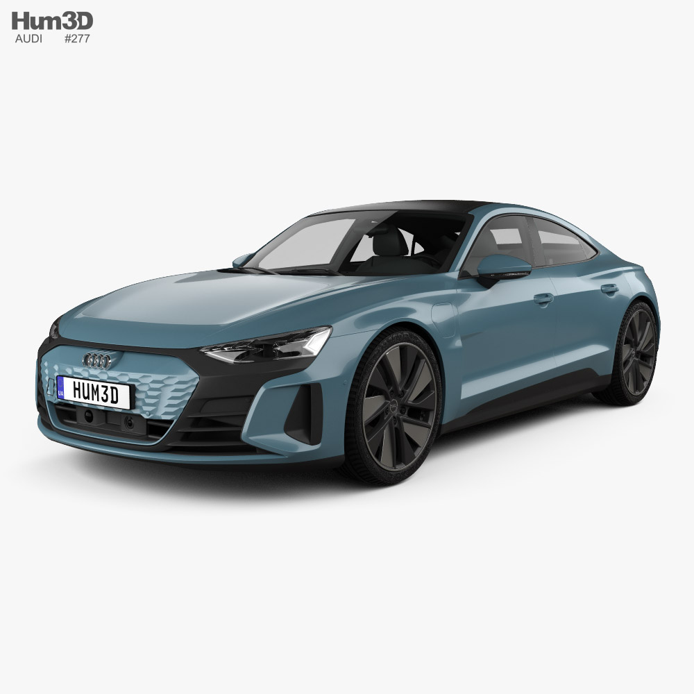 Audi e-tron GT 2024 3D model