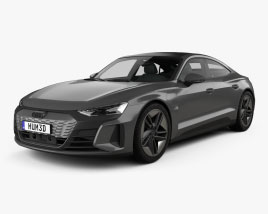 Audi e-tron GT RS 2024 3D model