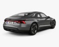Audi e-tron GT RS 2024 3Dモデル 後ろ姿