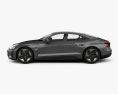 Audi e-tron GT RS 2024 3D-Modell Seitenansicht