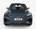 Audi Q4 e-tron Conceito com interior 2020 Modelo 3d vista de frente
