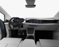 Audi Q4 e-tron Conceito com interior 2020 Modelo 3d dashboard