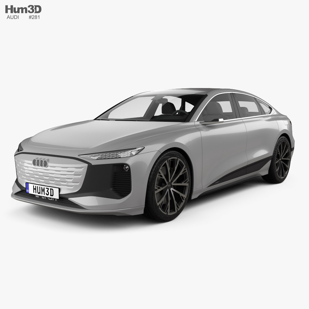 Audi A6 e-tron 2022 3D-Modell