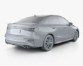 Audi S3 Edition One セダン 2023 3Dモデル