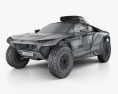 Audi RS Q e-tron Dakar Rally 2023 3D-Modell wire render