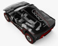 Audi RS Q e-tron Dakar Rally 2023 3D-Modell Draufsicht