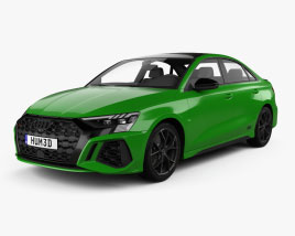 Audi RS3 sedan 2022 3D model