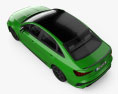 Audi RS3 sedan 2024 3d model top view