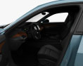 Audi e-tron GT з детальним інтер'єром 2024 3D модель seats
