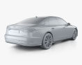 Audi A8 S Line 2024 3D-Modell