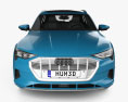 Audi e-tron US-spec 2022 Modelo 3d vista de frente