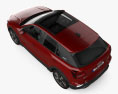 Audi Q2 L CN-spec 2024 3D-Modell Draufsicht