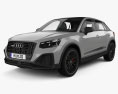 Audi Q2 S line Edition One 2023 3D модель