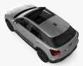 Audi Q2 S line Edition One 2023 Modèle 3d vue du dessus