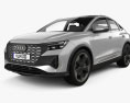 Audi Q4 e-tron Sportback S-line 2024 3D 모델 