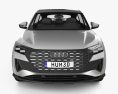 Audi Q4 e-tron Sportback S-line 2024 3D模型 正面图