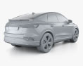 Audi Q4 e-tron Sportback S-line 2024 3D 모델 