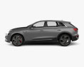Audi Q8 e-tron 2024 3d model side view