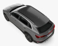 Audi Q8 e-tron 2024 3D模型 顶视图