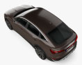 Audi Q8 e-tron Sportback 2024 Modello 3D vista dall'alto
