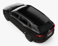 Audi SQ8 e-tron 2024 Modello 3D vista dall'alto