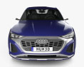 Audi SQ8 e-tron Sportback 2024 Modello 3D vista frontale