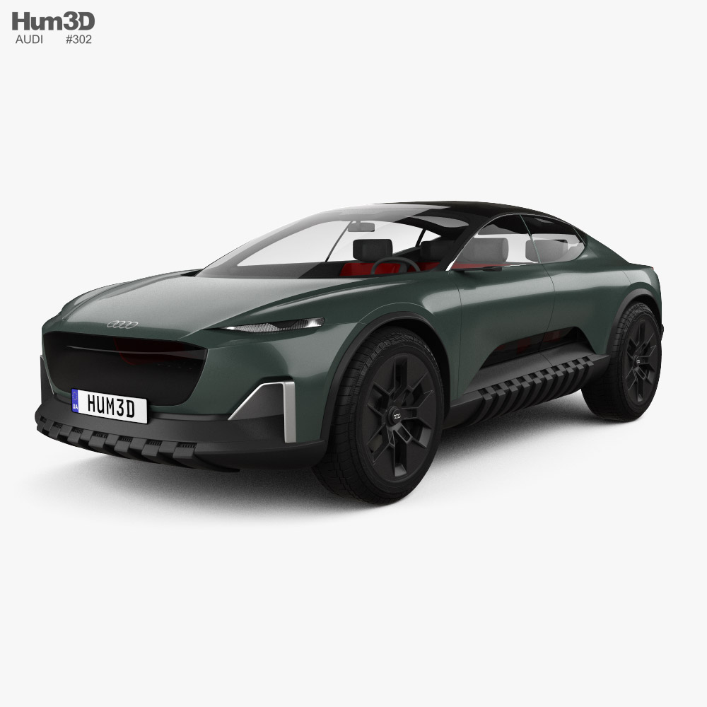 Audi Activesphere 2023 3D 모델 