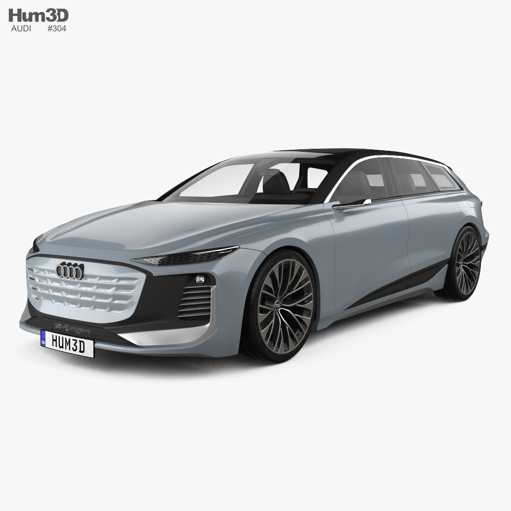 Audi A6 Avant e-tron 2023 3D model