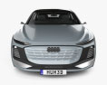 Audi A6 Avant e-tron 2024 3D-Modell Vorderansicht