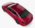 Audi S6 sedan 2024 3D-Modell Draufsicht