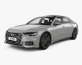 Audi A6 L sedan S-Line CN-spec 2024 3D模型