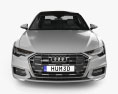 Audi A6 L sedan S-Line CN-spec 2024 3D-Modell Vorderansicht