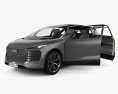 Audi Urbansphere com interior 2023 Modelo 3d