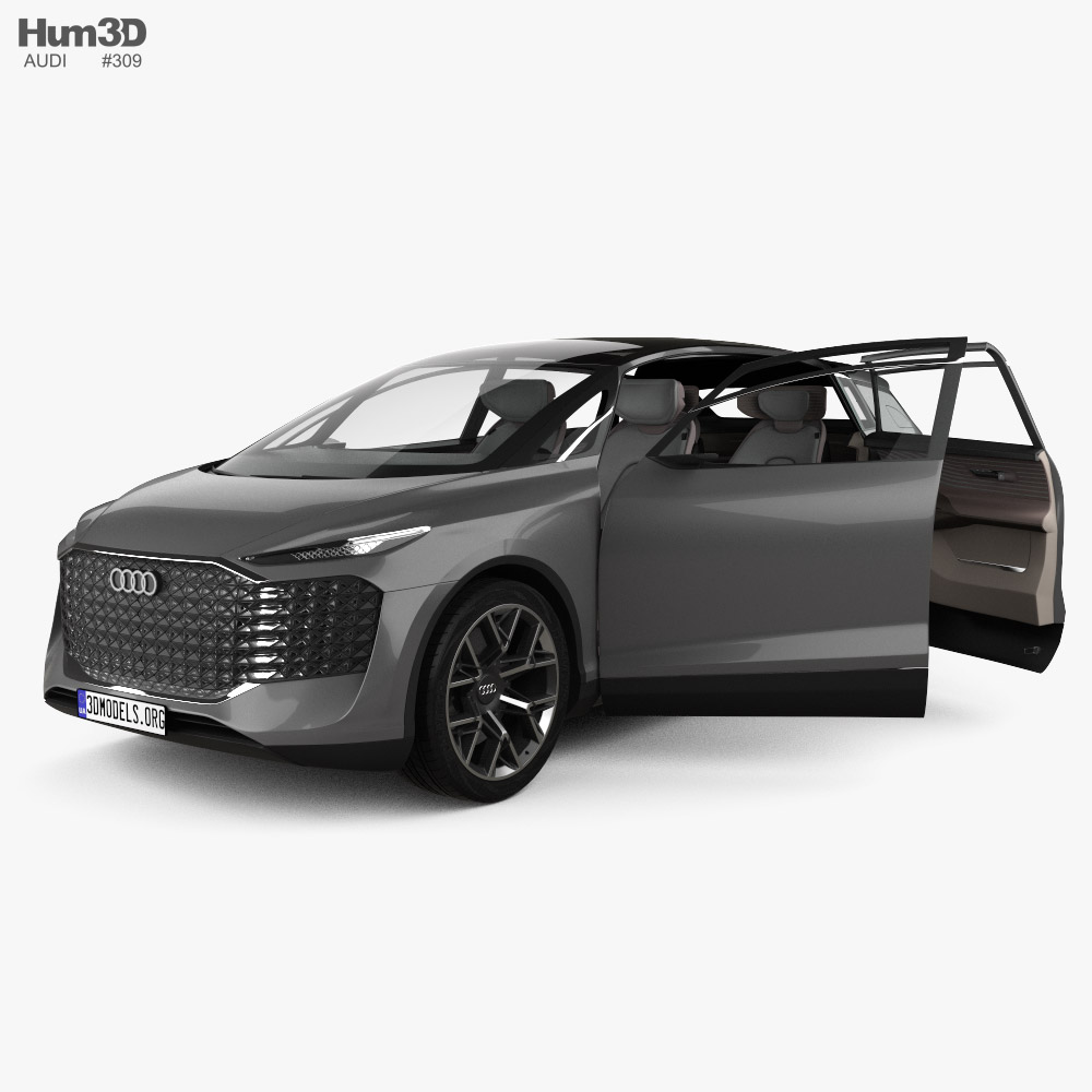 Audi Urbansphere with HQ interior 2023 3D model